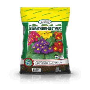 Биогрунт Экофлора "Для декоративно-цветущих" 5 л. Родники  Родники